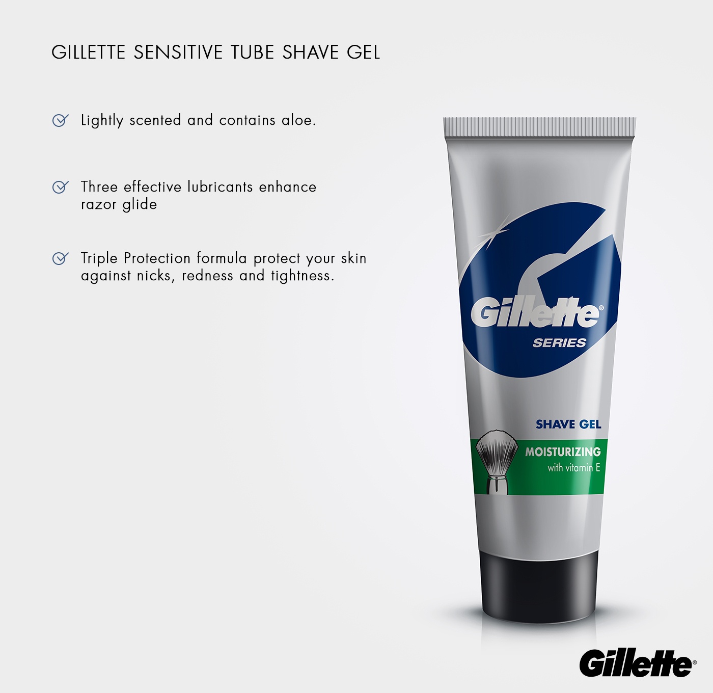 Gillette TGS Series Shave Gel, Moisturizing, 7 Ounce (Pack of 6) :  : Beauty & Personal Care