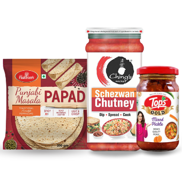 Papad, Achaar and Chutneys